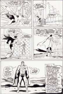 Curt Swan and Murphy Anderson Superman #253 Page 27 Original Art (DC, 1972). J‘onn J‘onzz, the Martian Manhunter, -