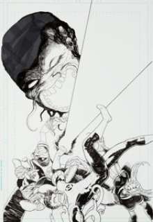 Aaron Kuder Green Lantern: New Guardians #15A Cover Original Art (DC, 2013). "Rise of the Third Army" -