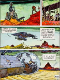 Moebius (Jean Giraud) "It’s a Small Universe" Page 4 Original Art (1976). The world of Moebius is - | Heritage