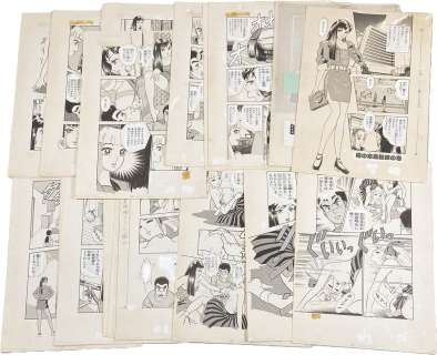 Muneo Obara Hand-Drawn Manuscript "Hitomi Diary" Volume of Hitomi no Tutor All 35 sheets | Mandarake (Big Web)