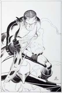 John Romita Jr. and Klaus Janson Amazing Spider-Man #573 Cover Original Art (Marvel, 2008). Norman Osborn‘s -