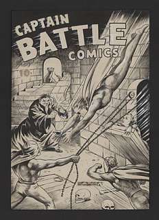 CAPTAIN BATTLE (2ND SERIES) Issue #3 Cover | ComicConnect