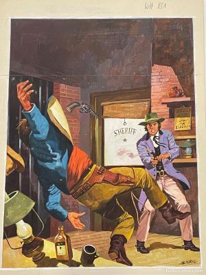 Portada de Enric Martín - Western - Sheriff - 34x43cm | todocoleccion (Buy It Now)
