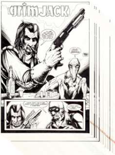 Timothy Truman Grimjack #12 Complete 20-Page Story Original Art (First, 1984). What starts as a low-key story -