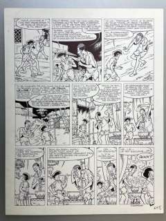 Desorgher, Daniel | Desorgher, Daniel - Planche originale - Jimmy Tousseul T7 - Le Masque de l’esclave - (1994) | Catawiki