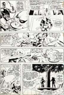 Larry Hama and Dick Giordano Marvel Premiere #16 Iron Fist Page 26 Original Art (Marvel, 1974). The second -