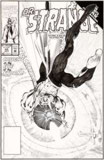 Geof Isherwood Doctor Strange: Sorcerer  Supreme #43 Cover Original Art (Marvel, 1992)....