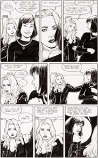 Terry Moore Rachel Rising #3 Page 6 Original Art (Abstract Studio, 2012). Rachel Beck is less than -