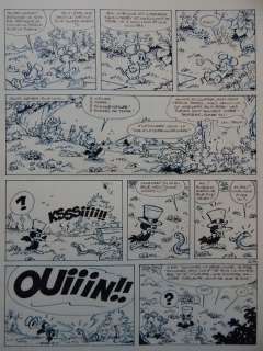 Walli | Walli - Originele pagina - Chlorophylle T12 - Les Trois mercenaires - (1987) | Catawiki