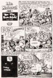 Robert Crumb Mr. Natural #2 Complete 6-Page Story Original Art (San Francisco Comic Book Co., 1971). Part two of - | Heritage