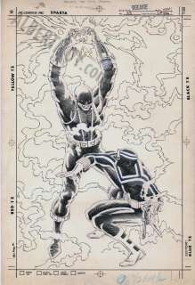 Tod Smith - Vigilante Issue 23 Page Cover