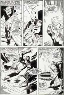 Gene Colan and Joe Sinnott Captain America #116 Page 3 Original Art (Marvel, 1969).... | Heritage