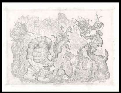 Bruno Maïorana - Illustration originale - Garulfo