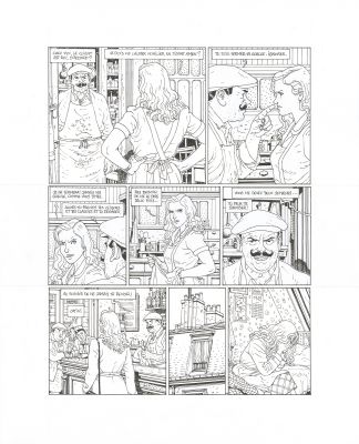 Beuriot | Un flic sous l’occupation tome 2 Eaux troubles | Galerie Champaka