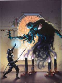 Richard Hescox The Demon Lord Original Cover Art (DAW Books, 1986).... | Heritage