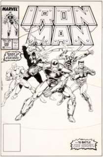 Bob Layton Iron Man #240 Cover Original Art (Marvel, 1989).... | Heritage