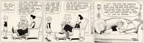 Harold Gray Little Orphan Annie Daily Comic Strip Original Art dated 8-26-24 (Chicago Tribune, 1924).... | Heritage