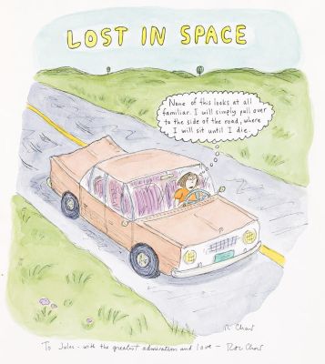 ROZ CHAST (1954-) "Lost In Space." | Swann Galleries