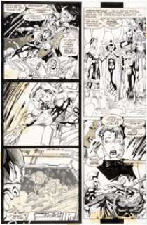 Jim Lee and Scott Williams The Uncanny X-Men #276 Story Page 20 Original Art (Marvel, 1991).... | Heritage