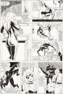 Kerry Gammill and Carlos Garzon The Spectacular Spider-Man Annual #4 Story Page 3 Original Art (Marvel -