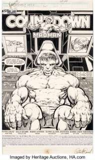 Dale Keown and Marie Severin Incredible Hulk #367 Story Page 1 Original Art (Marvel, 1990). The first page -