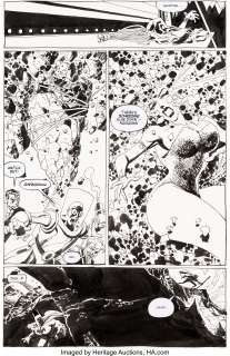 Tim Sale Batman: Dark Victory #13 Page 32 Original Art (DC, 2000)....