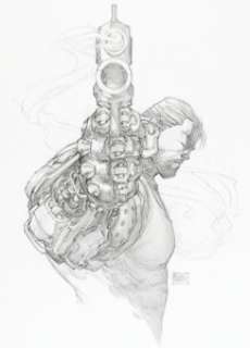 Michael Turner Iron and the Maiden #2 Variant Cover Original Art (Aspen, 2007).... | Heritage
