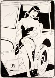 Philippe Berthet En Voiture Soldat Illustration Originale (2018/2019).... | Heritage