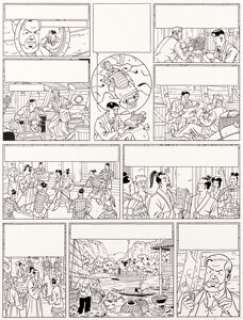 Peter Van Dongen Blake et Mortimer La vallée des Immortels Tome 25 #2 Planche 7 (Editions Blake et Mortimer, 2019)... | Heritage