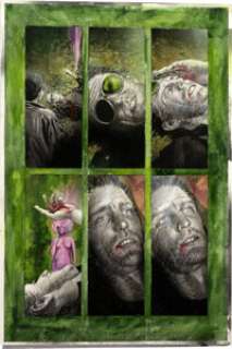 Dave McKean Black Orchid #3 Planche 42 (DC/Vertigo, 1988)....