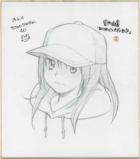 Yuka Miyauchi Hand-Drawn Shikishi | Mandarake (Big Web)