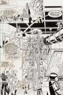 Chris Batista and Others - G.I. Joe: A Real American Hero #139 Story Page 12 Megatron Original Art (Marvel, 1993).