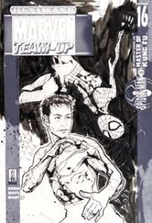 David Mack - Ultimate Marvel Team-Up #16 Cover Original Art (Marvel, 2002).