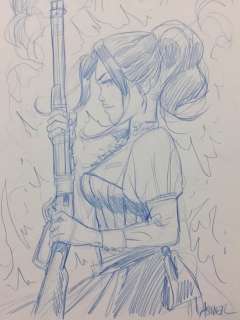 Astier, Laurent | Astier, Laurent - Dessin original - La Venin | Catawiki