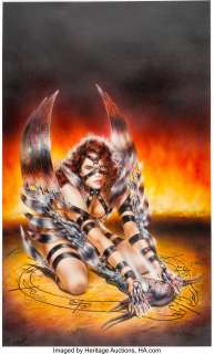 Luis Royo - Heavy Metal Magazine