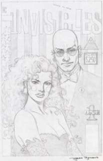 Bolland, Brian - Brian Bolland The Invisibles V2#4 Cover Preliminary Original Art (DC/Vertigo, 1997). ...