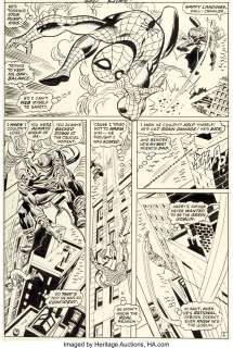 Kane, Gil | Gil Kane and Frank Giacoia Amazing Spider-Man #97 Story Page 5 Green Goblin Original Art (Marvel, 1971).... | Heritage
