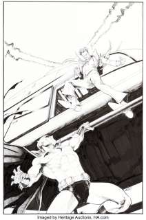 David Marquez Legends of the Dark Knight #1 Variant Cover Original Art (DC, 2021)....