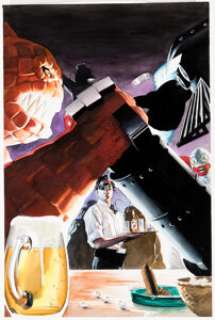 Ross, Alex - Alex Ross Kurt Busiek‘s Astro City #4 Cover Original Art (Image/Homage, 1996)....