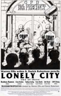 Robertson, Darick - Darick Robertson and Rodney Ramos Transmetropolitan #29 Splash Page 1 Original Art (DC/Vertigo, 2000)....