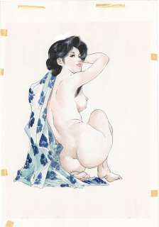 Ken Tsukikage Hand-Drawn Color Illustration | Mandarake (Big Web)