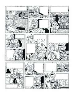 Marniquet, Frédéric | Marniquet, Frédéric - Planche originale - Scott et Hasting T1 - Le Tombeau de Raskhenotep - (2001) | Catawiki