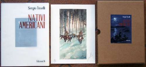 Sergio Tisselli . | Tisselli - vol. "Nativi Americani" limited - Cartonné - EO - 2016 | Catawiki