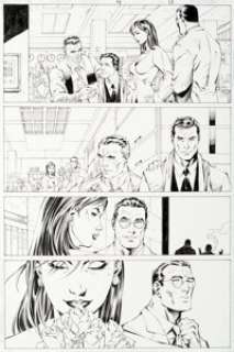 Lee, Jim | Jim Lee and Scott Williams Batman #611 Story Page 13 "Hush Chapter Four" Original Art (DC, 2003).... | Heritage