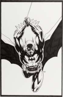 Fabok, Jason - Jason Fabok Legends of the Dark Knight #1 Variant Cover Original Art (DC, 2021-22)....