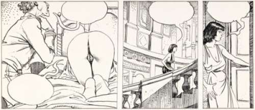 Manara, Milo | Milo Manara Click! Partial Story Page 15 Original Art (NBM, 1992).... | Heritage
