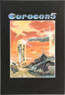 Franco Storchi Eurocon 5 - Fifth European Science Fiction Conference Official Illustration Original Art (ESFS, 198...