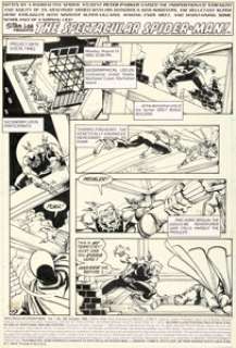 Sal Buscema | Spectacular Spider-Man #169 Complete 22-Page Story Avengers Original Art (Marvel, 1990).... (Total: 22 Items) | Heritage