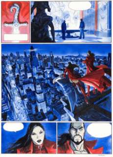 Enrico Marini | Rapaces #2 Story Page 37 Original Art (Dargaud, 2000). | Heritage