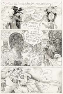 Jeremy Bastian - Cursed Pirate Girl Volume 3 Chapter 5 Story Page 29 Original Art (Olympian Publishing, 2009).